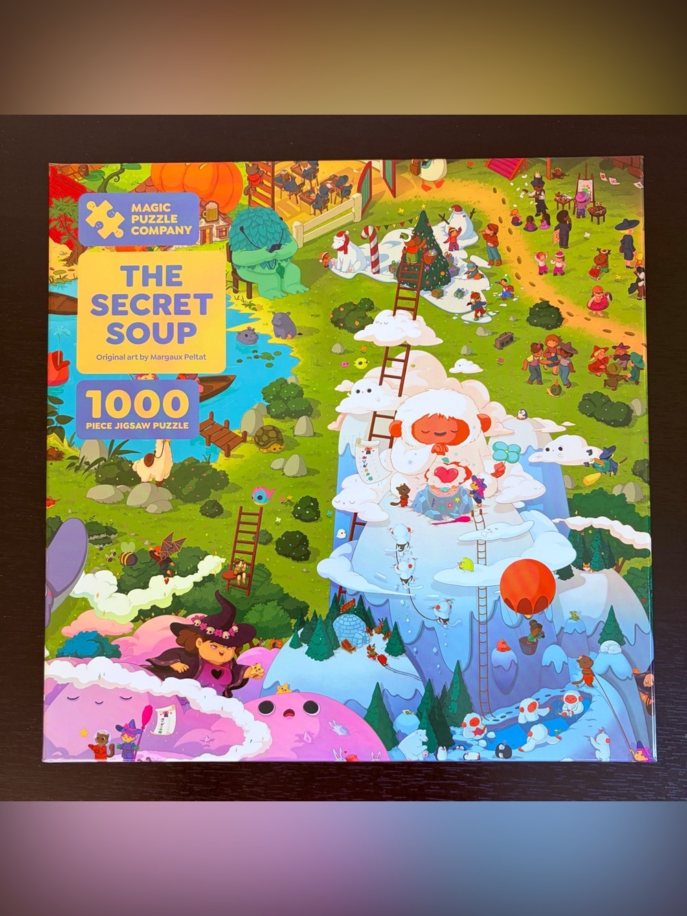 *New* in Box Magic Puzzle Company THE SECRET SOUP 1000 Piece Puzzle